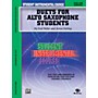 Alfred Student Instrumental Course Duets for Alto Saxophone Students Level I Book