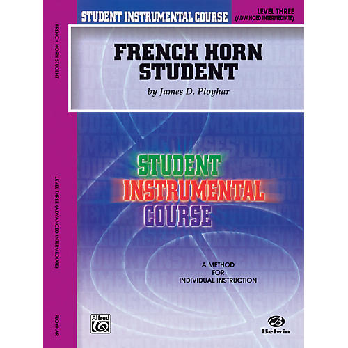 Alfred Student Instrumental Course French Horn Student Level 3 Book