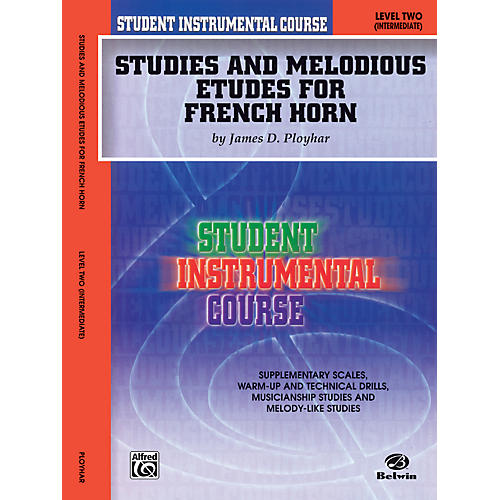 Alfred Student Instrumental Course Studies and Melodious Etudes for French Horn Level II