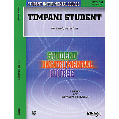 Alfred Student Instrumental Course Timpani Student Level 1 Book