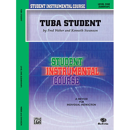 Alfred Student Instrumental Course Tuba Student Level 1 Book