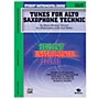 Alfred Student Instrumental Course Tunes for Alto Saxophone Technic Level I Book