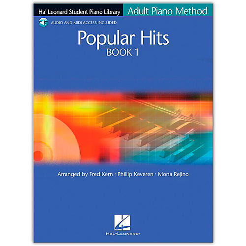Student Piano Library Adult Piano Method Popular Hits 1 Book/Online Audio