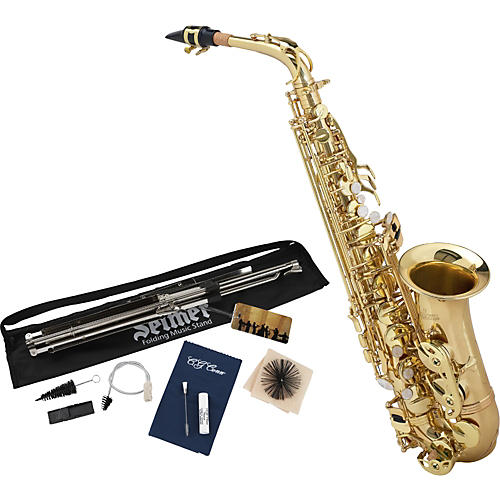 Student Series Alto Saxophone Model AAAS-301 with Accessory Pack