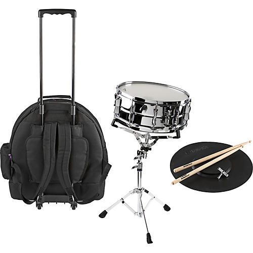 Student Snare Drum Kit with Rolling Case