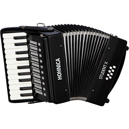 Hohner Student X 8-Bass Piano Accordion Black