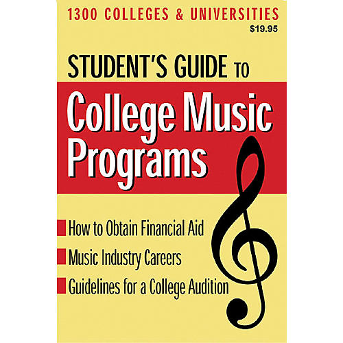 Student's Guide to College Music Programs Book