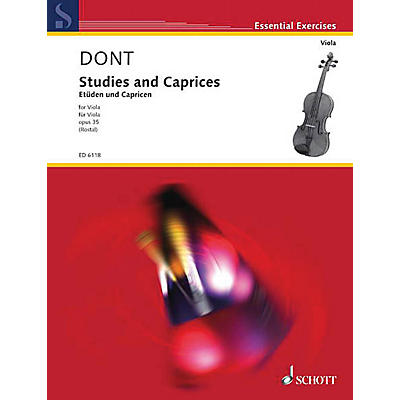 Schott Studies and Caprices (Viola Solo) Schott Series Softcover