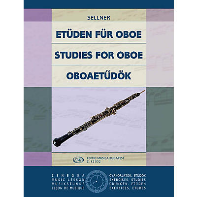 Editio Musica Budapest Studies (for Oboe) EMB Series by Joseph Sellner