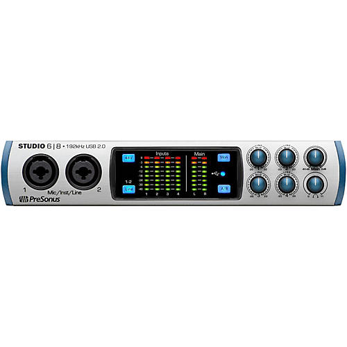 Studio 68 (6x8 USB 2.0 24-bit 192 kHz Audio Interface)