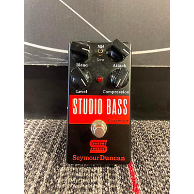 Seymour Duncan Studio Bass Compressor Effect Pedal