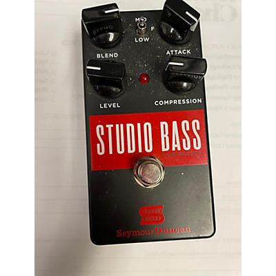 Seymour Duncan Studio Bass Compressor Effect Pedal