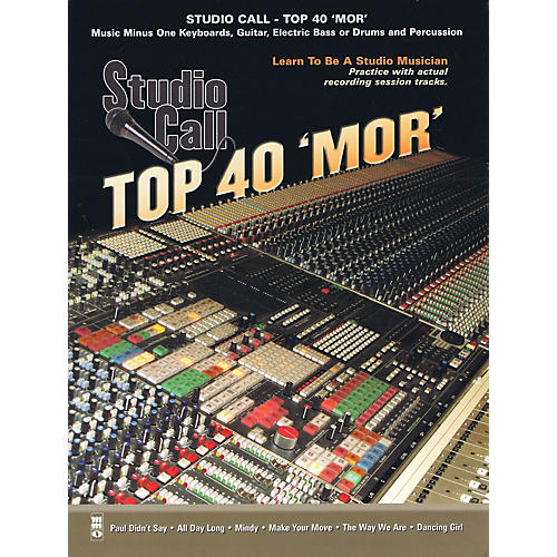 Studio Call: Top 40 'Mor' - Bass/Electric Bass Music Minus One Series Softcover with CD