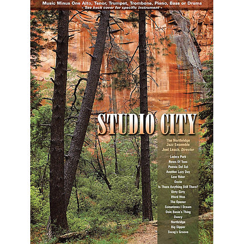 Studio City (Minus Minus One Piano) Music Minus One Series Softcover with CD