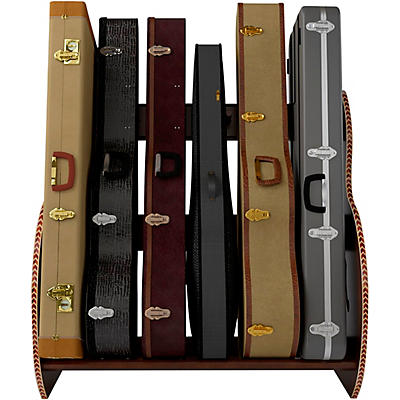 A&S Crafted Products Studio Deluxe Guitar Case Rack