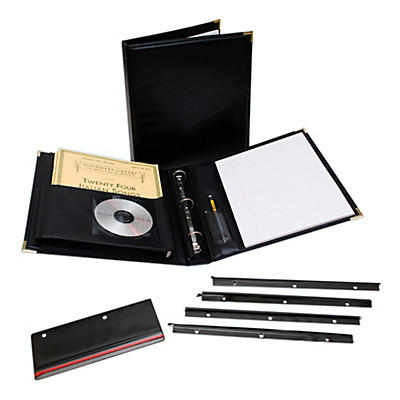 Marlo Plastics Studio/Director Legacy Premium Folder 12" X 13" - Black