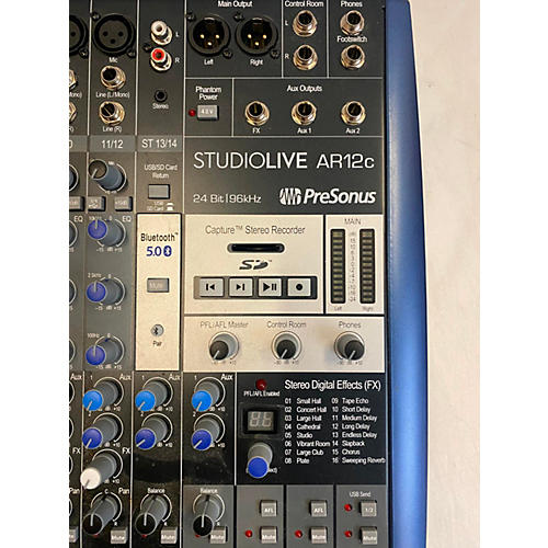 PreSonus Studio Live AR12C Unpowered Mixer