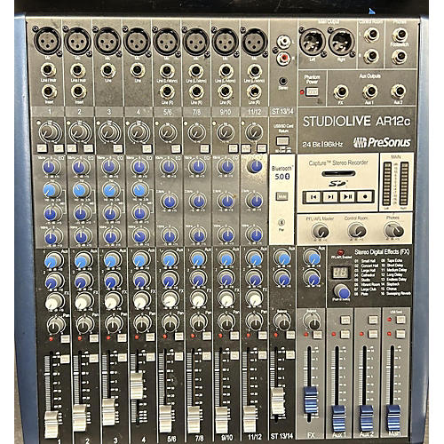 PreSonus Studio Live Ar12c Powered Mixer