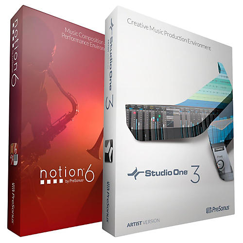 Studio One Artist and Notion 6 Bundle