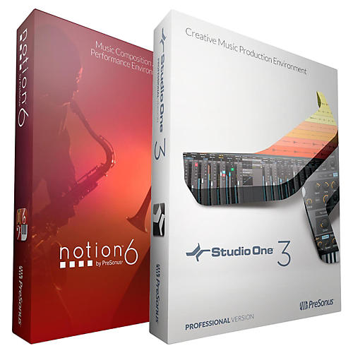 Studio One Professional and Notion 6 Bundle