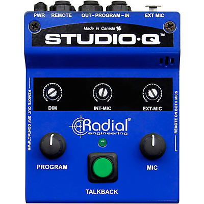 Radial Engineering Studio-Q Desktop Cue & Talkback Controller
