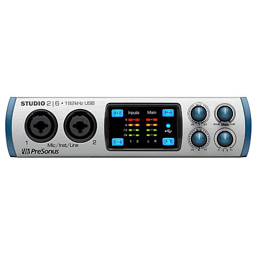 Studio26 (2x4 USB 2.0 24-bit 192 kHz Audio Interface)