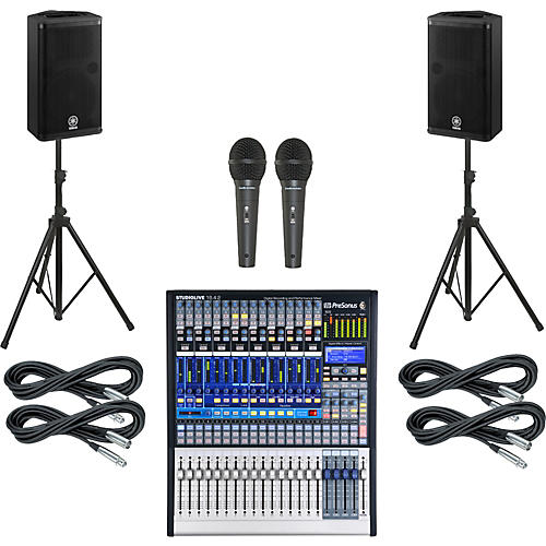 StudioLive 16.4.2 PA Package with Yamaha DSR112 Speakers