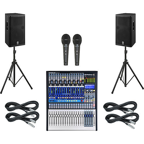 StudioLive 16.4.2 PA Package with Yamaha DSR115 Speakers