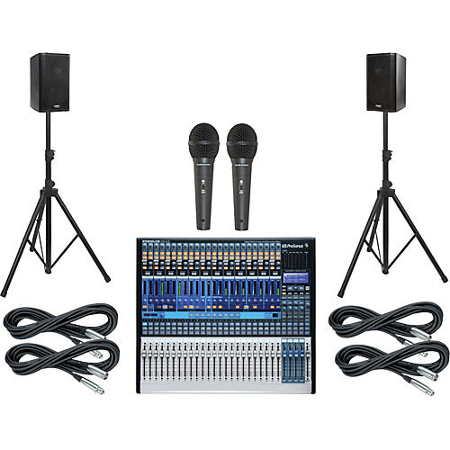 StudioLive 24.4.2 PA Package with QSC K8 Speakers