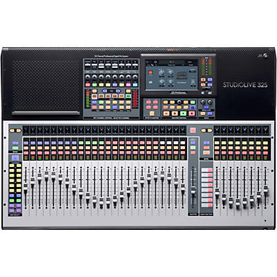 Presonus StudioLive 32S 32-Channel Mixer with 26 Mix Busses and 64x64 USB Interface