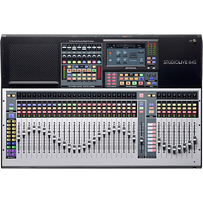 PreSonus StudioLive 64S Series III Digital Mixer With Fender Studio Pro Included