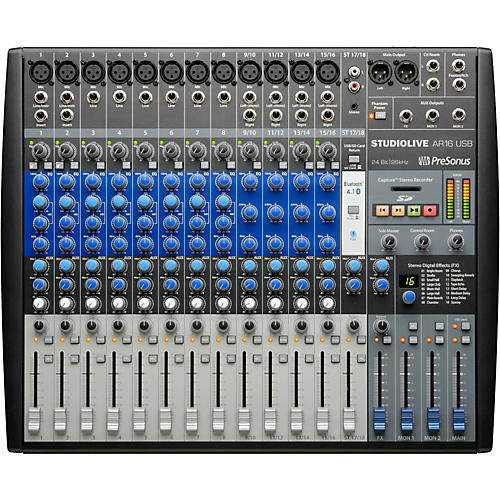 StudioLive AR16 18-channel Hybrid Digital/Analog Performance Mixer