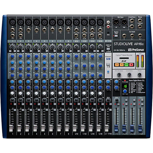 PreSonus StudioLive AR16c 16-Channel Hybrid Digital/Analog Performance Mixer Condition 1 - Mint