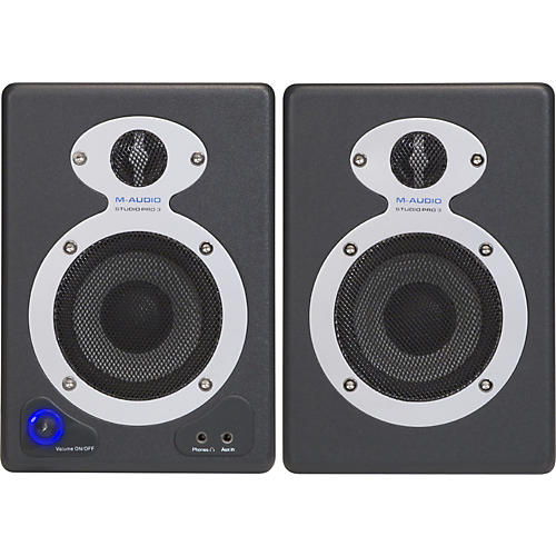 M-Audio StudioPro 3 Desktop Audio Monitors | Musician's Friend