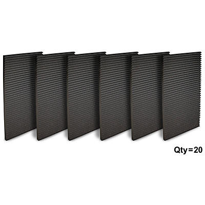 Auralex Studiofoam Wedges 24"x48"x1" Acoustic Panel 20-Pack
