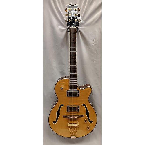 Dean Stylist Hollow Body Electric Guitar Antique Natural Musician's