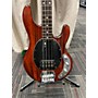 Used Sterling by Music Man Sub 4 Electric Bass Guitar Brown