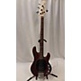 Used Sterling by Music Man Sub 4 Electric Bass Guitar Cherry