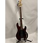 Used Sterling by Music Man Sub 4 Electric Bass Guitar Trans Red