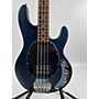 Used Sterling by Music Man Sub 4 Electric Bass Guitar Blue