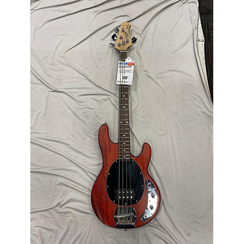 Sterling by Music Man Sub 4 Electric Bass Guitar Worn Cherry
