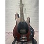 Used Sterling by Music Man Sub 4 Electric Bass Guitar Worn Brown
