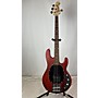 Used Sterling by Music Man Sub 4 Electric Bass Guitar Burgundy