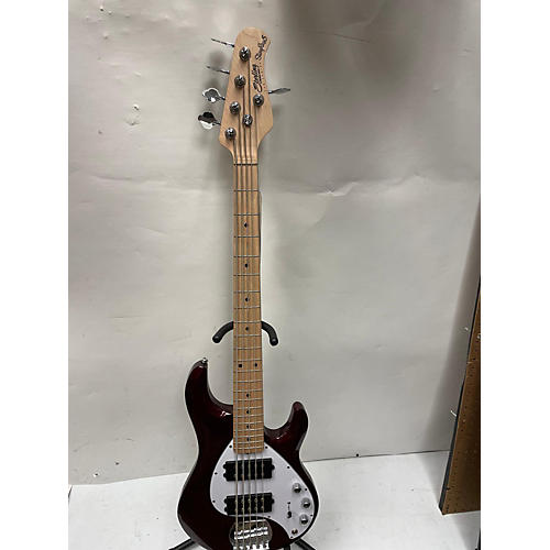 Sterling by Music Man Sub 5 Electric Bass Guitar Cherry