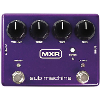 MXR Sub Machine Octave Fuzz Guitar Effects Pedal