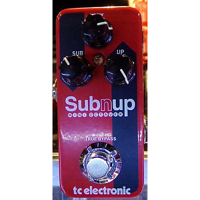 TC Electronic Sub N Up Mini Octaver Effect Pedal
