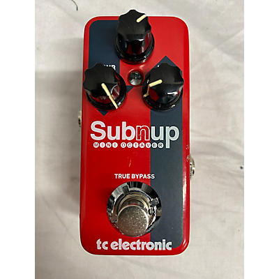 TC Electronic Sub N Up Mini Octaver Effect Pedal