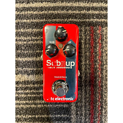 TC Electronic Sub N Up Mini Octaver Effect Pedal