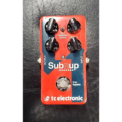 TC Electronic Sub N Up Octaver Effect Pedal