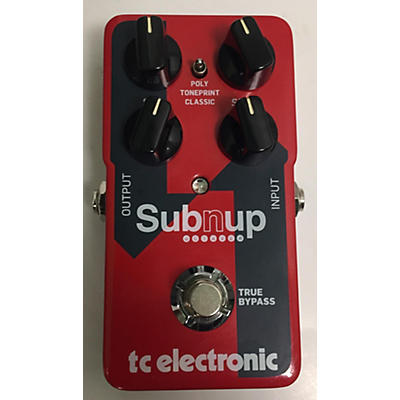 TC Electronic Sub N Up Octaver Effect Pedal